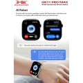 HK11 PRO MAX 8th Gen 120hz AMOLED Display 4GB Storage Series10, Internet Connectivity 46mm with DeepSeek AI Robot. 