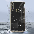 Phone case VIVO Y11/Y12/Y12i/Y15/Y17/Y19/Y91/Y91i/Y93/Y95/Y97/Y85/V11i /V9Cover Luxury Soft Cubic Straight Edge Cover Fashion Upgraded Camera Protection Electraplating Anti-fingerprint Shockproof Protective Back Cover. 