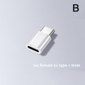 OTG For Phone Adapters Type C To IOS Female To Male Reciprocal Head Charging Data Transmittal Cell Phone Accessories Qoddess. 