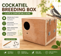 Small size breeding box for finch, java & others small pet.