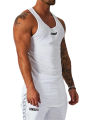 Canis-Men's Vest, Sleeveless Casual Print Running Sports Athletic Fitness Shirts Summer Muscle Tanks. 
