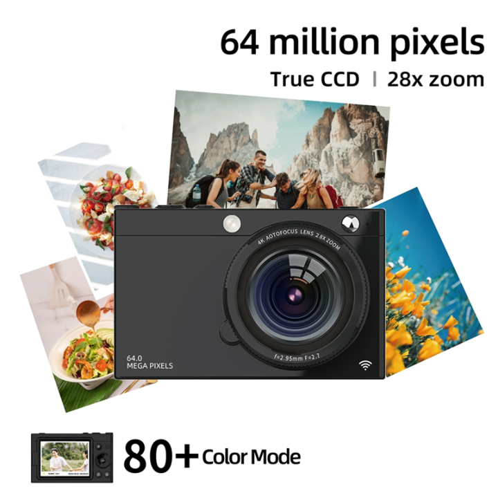 HD%20CCD%20Digital%20Camera%204K%20Autofocus%20LENS%2064MP%20Digital%20Video%20Camera%2028X%20Zoom%20Compact%20Point%20and%20Beauty%20Camera%20Black%20-%20Image%204