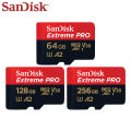 SanDisk Micro SD Card 32GB A1 MicroSDHC Memory Card 64GB 128GB 256GB 400GB MicroSDXC EXTREME PRO V30 U3 A2 4K UHD TF Cards. 