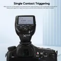 Godox XPro-S TTL Wireless Flash Trigger for Sony Camera, 2.4G Wirless Flash Transmitter HSS 1/8000s, TTL-Convert-Manual Function, 11 Customizable Functions, Big LCD Screen, 16 Groups and 32 Channels. 