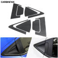 【DATA FROG Global MALL】Car Styling Carbon Fiber Rear Door Handle Bowl Sticker Stickers Door Handle For Honda HR-V HRV Vezel 2015 2017 2019.