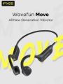 Wavefun Move Wireless Bone Conduction Earphones Wireless Headphones BT5.3 IP66 Wireless Earbuds for Sports Workout Riding Driving. 