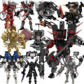 Cross-border hot selling building blocks Skibidi toilet man vs monitor man Titan TV man toy. 