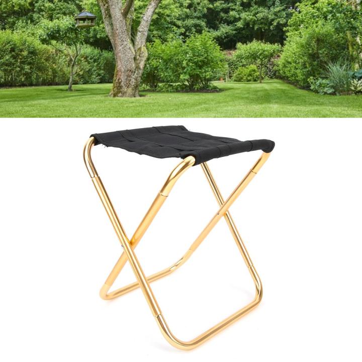 Camping Stool Folding Lightweight Camp For Travel Fishing BBQ HikingBB