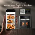 Oraimo NutriFry S1 Ultra 1500W 6L Air fryer ( OAF-521A )- GRAPHITBLACK.