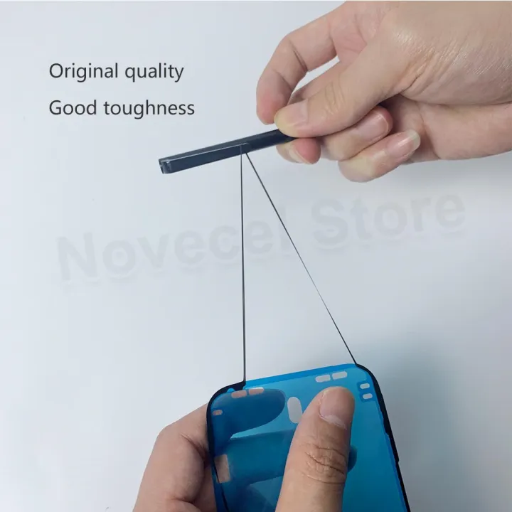 NOVECEL%2010pc%20OEM%20Waterproof%20Sticker%20For%20iPhone%2015%2014%2013%2012%2011%20pro%20X%20XS%20Max%20LCD%20Display%20Frame%20Bezel%20Seal%20Tape%20Glue%20Adhesive%20-%20Image%203