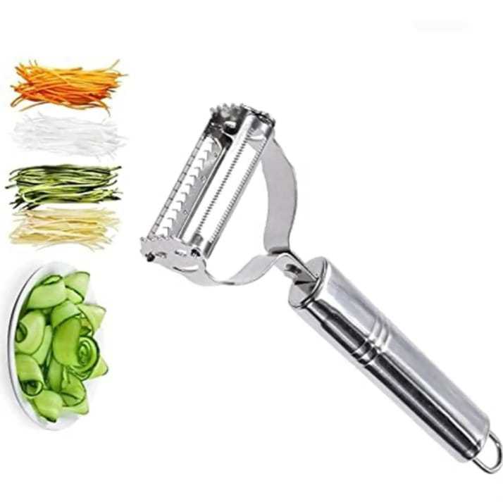 Stainless Steel Peeler Potato Carrot Cucumber Grater Fruit Vegetable Multifunction Grater Household Peeling Knife Kitchen Tool