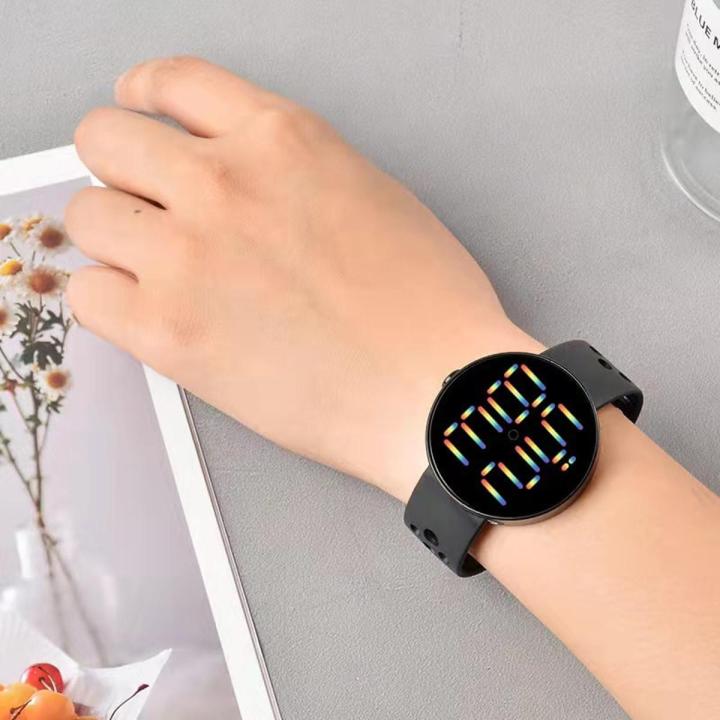 Square LED Digital Sports Watch