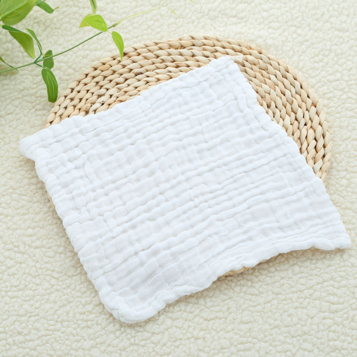 Baby%20Muslin%20Bath%20Towels,%2010%20Pack%20Cotton%20Baby%20Face%20Towel,White%20-%20Image%203