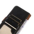 (New)For OnePlus 11 5G Crazy Horse Top Layer Cowhide RFID Leather Phone Case.