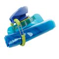 Foldable Water Bottles Flexible Reusable Travel Water Bottle Plastic Water Pouch Soft Flask Water Bag With Carabiner ClipBasketball.
