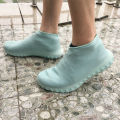 【The road to happiness Store】Reusable Waterproof Shoe Cover Material Unisex Shoes Protectors Rain for Outdoor Rainy Days. 