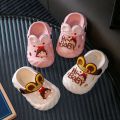 Children's Slippers Summer Boys and Girls Closed Toe Hole Shoes Cartoon Cute Non-Slip Infant Kid Baby Sandals. 