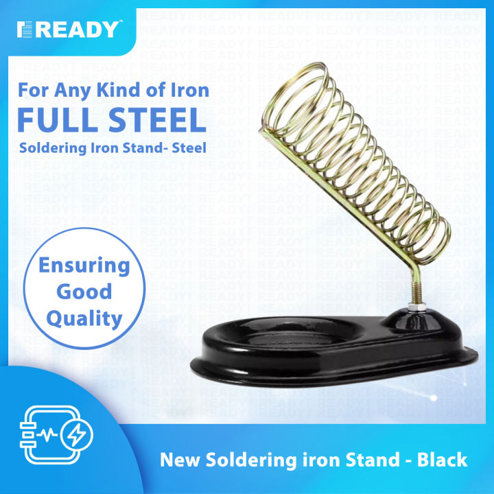 Stylish and New soldering iron stand - Black
