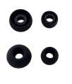 Silicone Rubber Earbuds Tips, Eartips, Earpad 2 Size 4pcs. 