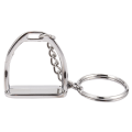 5Pcs Simple Elegant Design Western Stirrup Keychain Key Ring Hanger Tool for Men Women Bag Decoration Equestrian. 