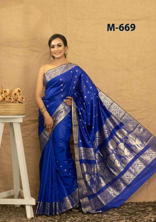 Tangail%20Tat%20MultiColor%20Silk%20Katan%20Saree%20for%20Women%20-%20Image%206