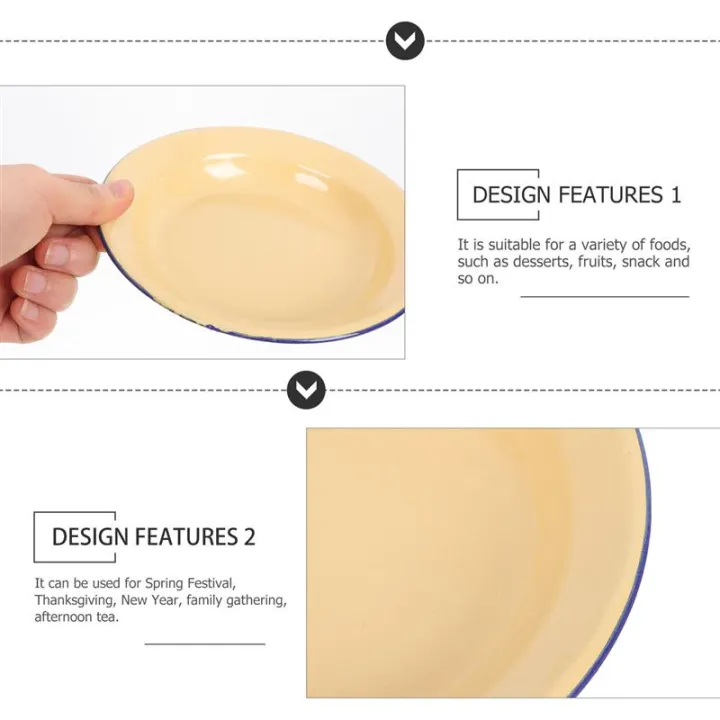 4Pcs%20Enamel%20Fruit%20Shallow%20Plate%20Pastry%20Tray%20Household%20Enamelware%20Cold%20Dishes%20Plate%20Fruit%20Shallow%20Plates%20Pastry%20Holder%20Tableware%20-%20Image%205