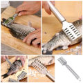 Stainless Steel Fish Scale Remover Fish Scales Peeler Kitchen Tool.