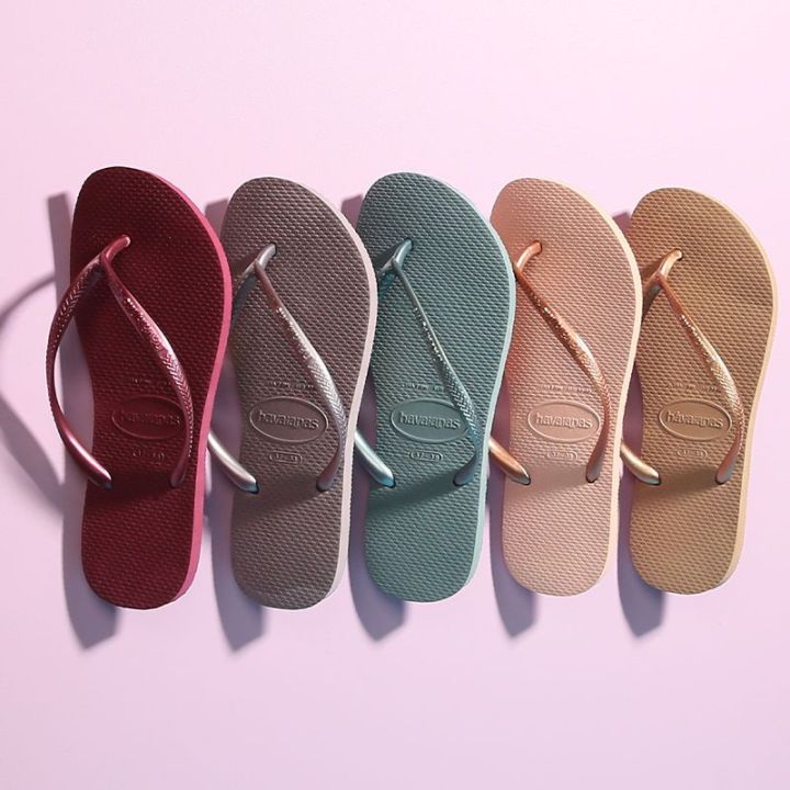 Haweina Haweina Flip-Flops Women's Summer Outerwear Seaside Non-Slip Flip-Flops Sandals