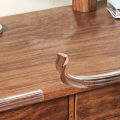 1M W Shape Anti Collision Table Edge Guard Strip Self Adhesive Transparent Soft Safety Furniture Corner Protector 1Roll.