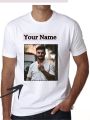 Customize your t-shirt with your own name, logo, image. 