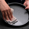 Round Pizza Plate Pan Deep Dish Tray Carbon Steel Non-stick Mold Baking Mold. 