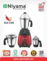 New technology used Niya_ma blender and 3 in 1 mixer grinder -NIB 117 RED CHILI.
