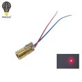 【Mary DAI Store】5V 650nm Adjustable Laser Dot Diode Module Red Copper Head Mini Laser Pointer. 