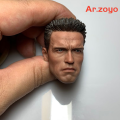 1/6 Head Model Sculpt Arnold Schwarzenegger Terminator 2 T800 for 12 Inches TBLeague Action Figure. 