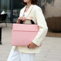 Laptop Bag Women 2023 13.3 14.1 15.6 17 Inch Office Notebook Sleeve Case Travel Computer Handbag Elegant Fashion Luxury.