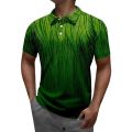 Men's Polo Shirt Golf Shirt Pattern Print Retro Outdoor Street Short Sleeve Sports Polyester Sweatshirt Fashion Street Clothing.