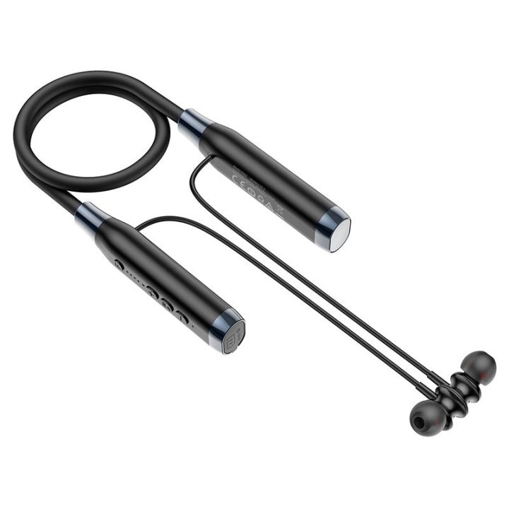 HOCO ES62 Bluetooth 5.3 Magnetic Sports Earphones Upto 120 Hours Battery LIfe Wireless Earbuds Neckband
