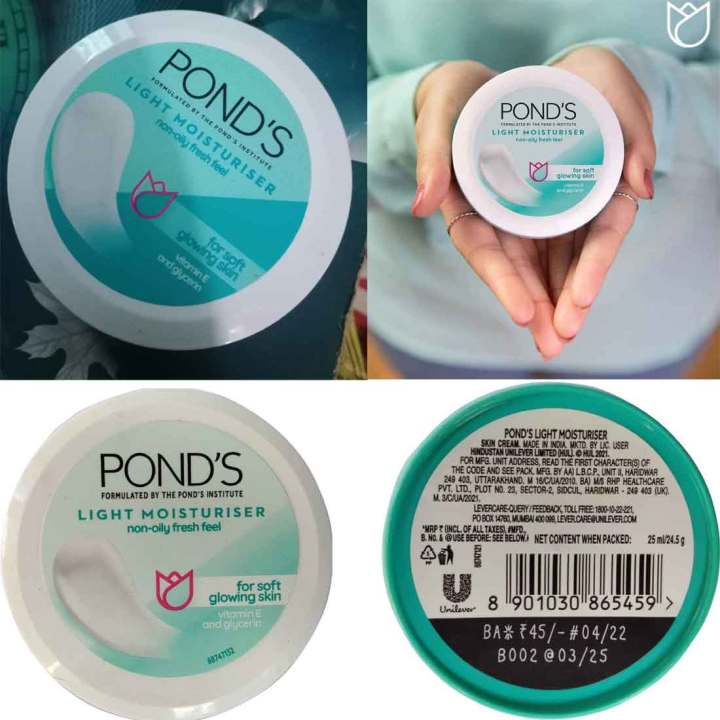 POND'S%20Light%20Moisturiser%20100ml%20Non-Oily%20Fresh%20Feel%20For%20Soft%20Glowing%20Skin%20With%20Vitamin%20E%20&%20Glycerin%20made%20in%20india%202024%20-%20Image%205