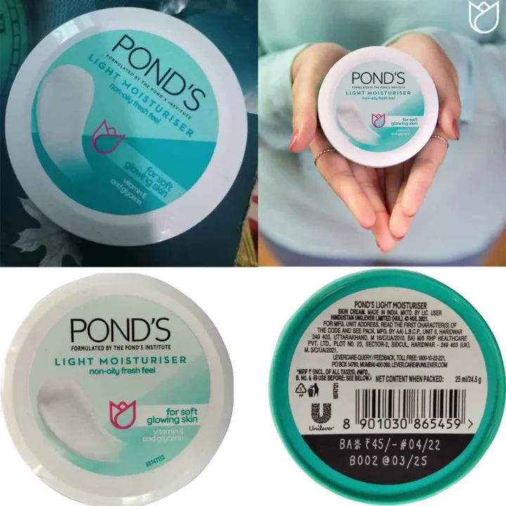 POND'S%20Light%20Moisturiser%2050ml%20Non-Oily%20Fresh%20Feel%20For%20Soft%20Glowing%20Skin%20With%20Vitamin%20E%20&%20Glycerin%20india%202025%20-%20Image%204