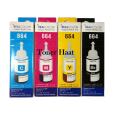 Refill Ink 664 4 Color Set (4 Bottle) For Epson L120 L130 L132 L210 L220 L310 L365 L380 L382 L486 L550 L565 L800 L805 L1300 L1455. 