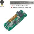 Bluetooth transmitting and receiving module Stereo 5.0 audio receiving transmitter Bluetooth headphone power amplifier. 