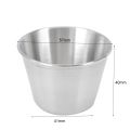 120 Pack Stainless Steel Condiment Sauce Cups,Commercial Grade Dipping Sauce Cups,Ramekin Condiment Cups Portion Cups.