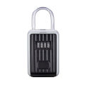 Migeet Key Safe Box with Dustproof Cover No Need to Install 4-Digit Combination Password Outdoor Key Storage Box Key Padlock Case Resettable Code Key Holder.