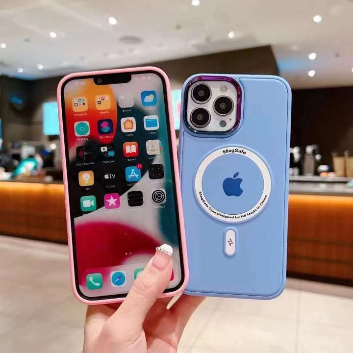 For%20iPhone%2012%20Pro%20Magsafe%20Magnetic%20Wireless%20Charging%20Case%20Clear%20Shockproof%20Solid%20Hard%20PC%20Protect%20Back%20Cover%20-%20Image%205