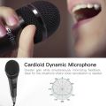 Fifine Dynamic 1/4'' Connection Vocal Microphone for Speaker Family Karaoke Small stage with On/Off Switch k6. 