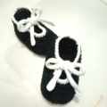 Newborn Baby Knit Woolen Sock Infant boys Crochet Toddler Crib Shoes - Baby Shoes boy.