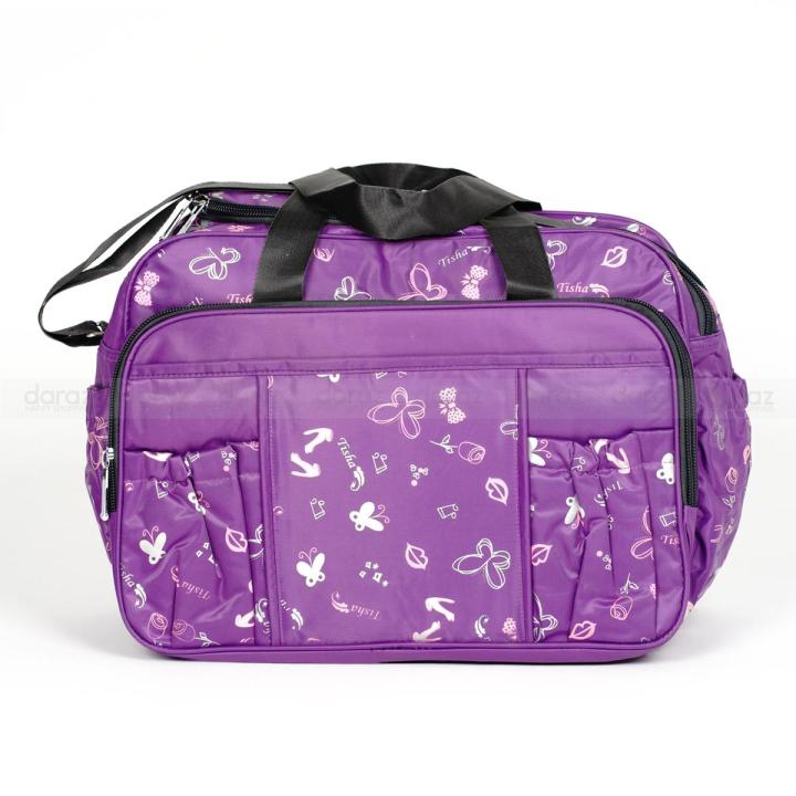 Travel%20Bag%20Large%20Capacity%20Simple%20Purple%20/%20Navy%20Blue%20/%20Black%20Travel%20Bag%20Nylon%20Hand%20Luggage%2020"%20-%20Image%204