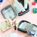 outside travel durable waterproof small organizer medicine bag high quality storage medical bag portable first aid kit. 