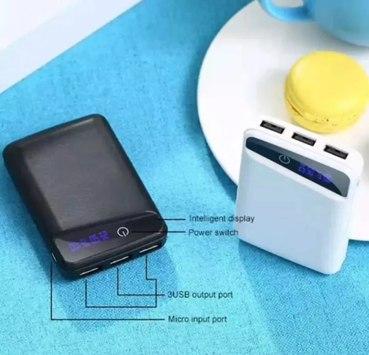 Portable%20Stylish%20First%20Charging%20Power%20Bank%20Case%20Pink%20(Use%203%20Piece's%2018650%20Battery)%20-%20Image%203