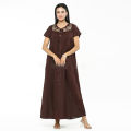 Solid Colour Cotton Maxi for Women. 